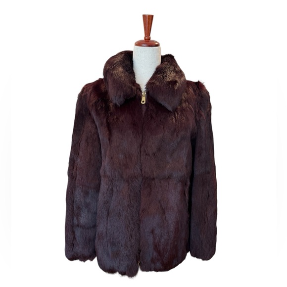 Vintage Jackets & Blazers - Vintage‎ Rabbit Fur Coat